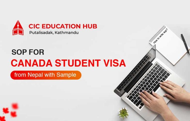 SOP for Canada Student Visa from Nepal | SOP Samples for Canada