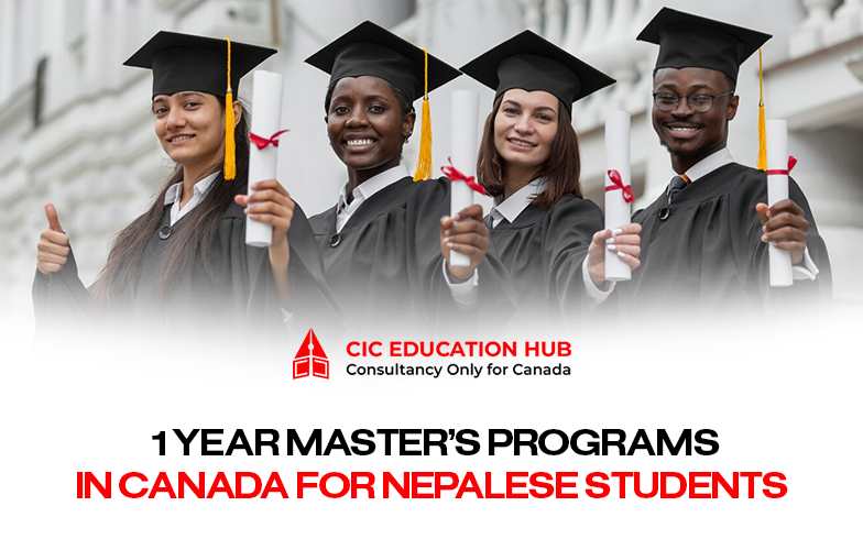 1 Year Masters Programs in Canada for Nepalese Students