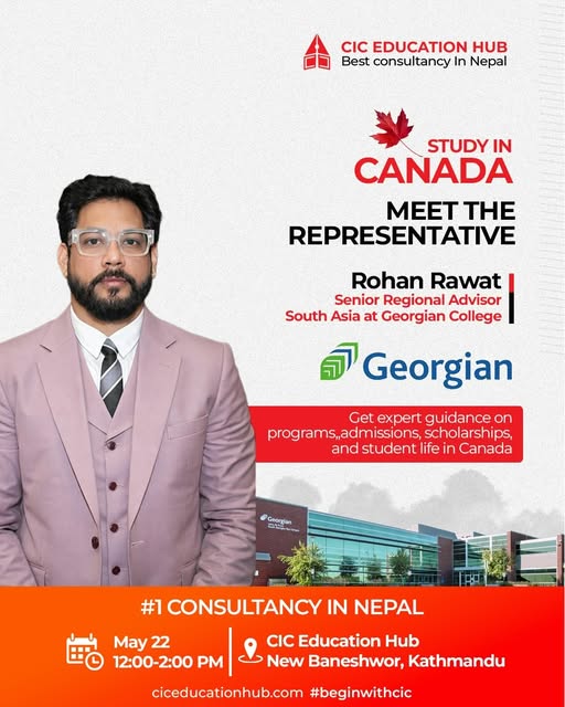 Meet Georgian College Representative in Kathmandu